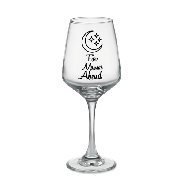 Weinglas "Für Mamas Abend" (400ml)