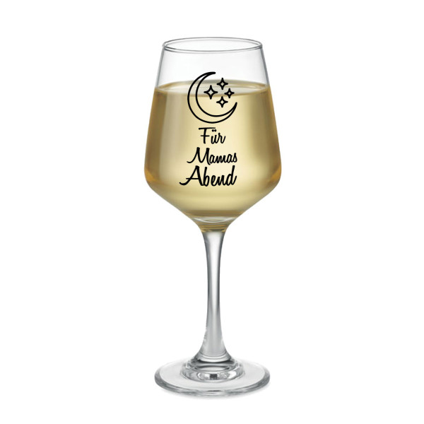 Weinglas "Für Mamas Abend" (400ml)