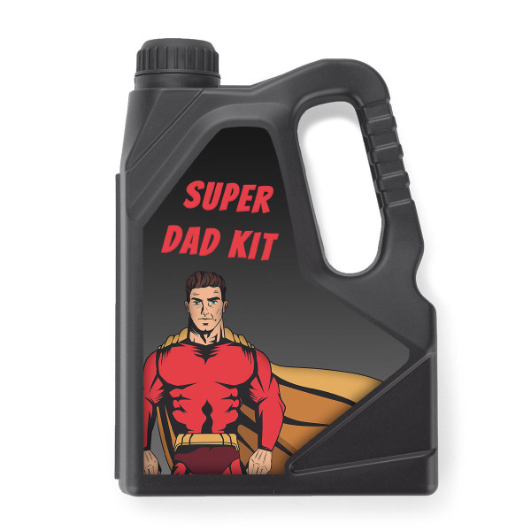 Werkzeugset in Kanisterform "Super Dad Kit"