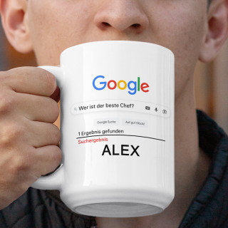 XL-Becher "Der beste Chef ist" mit Ihrem Wunschnamen (450ml) XL-Becher "Der beste Chef ist" mit Ihrem Wunschnamen (450ml)