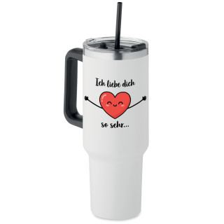 XL-Thermobecher "Ich liebe dich so sehr…" (1200ml)