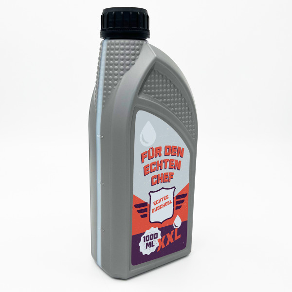 XXL Duschgel "Für den echten Chef – Echtes Duschgel" (1000ml) XXL Duschgel "Für den echten Chef – Echtes Duschgel" (1000ml)