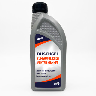 XXL Duschgel "Zum Aufpolieren echter Männer" (1000ml)