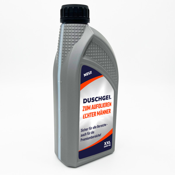 XXL Duschgel "Zum Aufpolieren echter Männer" (1000ml) XXL Duschgel "Zum Aufpolieren echter Männer" (1000ml)
