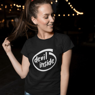 Damen T-Shirt "Devil Inside" Damen T-Shirt "Devil Inside"