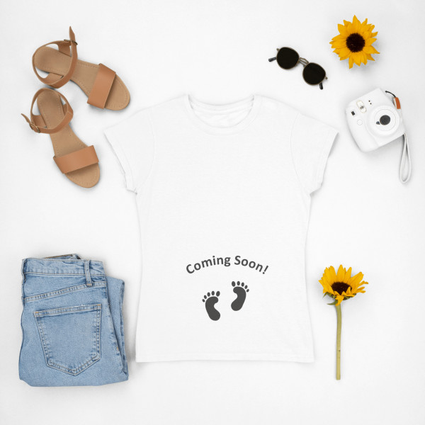 Damen T-Shirt "Coming soon"