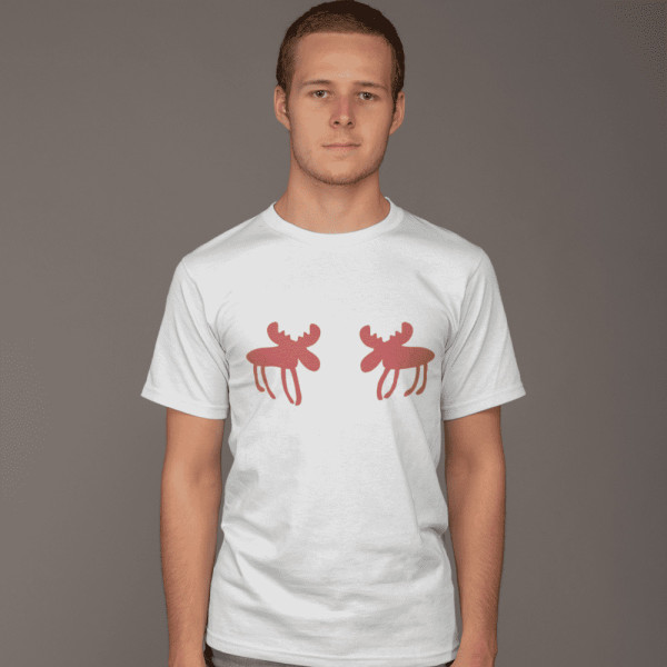 T-Shirt "Zwei Rentiere"